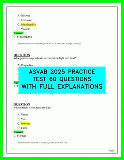 Ultimate ASVAB 2026 Practice Test: 60 Hardest Questions With Detailed Explanations and AFQT Prep