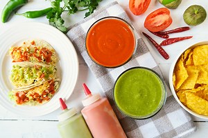 Salsa Roja and Salsa Verde Recipes {Taco Shop Red & Green Hot Sauce}