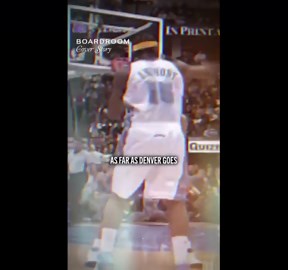 Carmelo Anthony's Denver Nuggets brought Fab Five energy to NBA culture