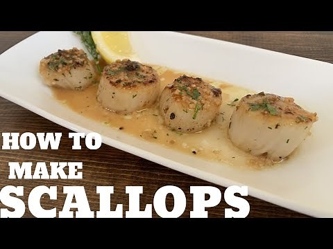 How to Cook Sea Scallops in a cast iron skillet