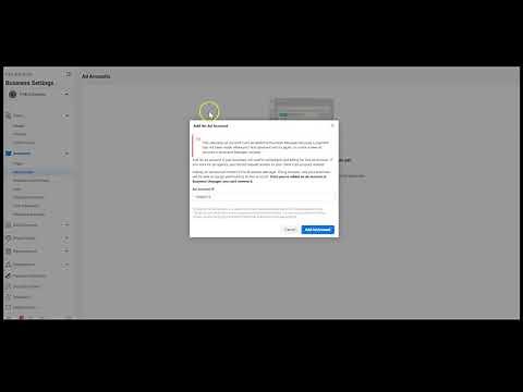 How To Move A Personal Ad Account Into Facebook Business Manager