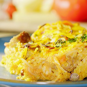 633K views · 2.8K reactions | Spaghetti and Meatballs are even better when they're baked into a crispy casserole  Save the recipe for later: https://foodtv.com/2Ose1os | Food Network | Facebook