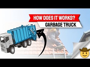 How A Garbage Truck Works - A Tour Of The Inside Of A Garbage Truck ( Quicktalks #8 )