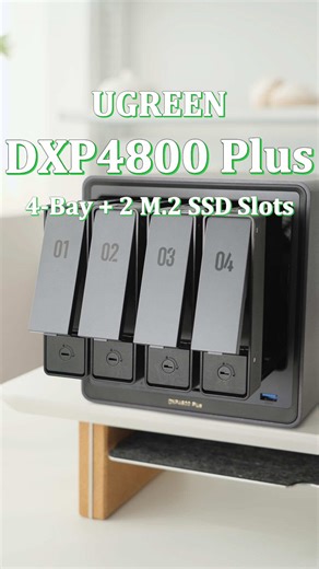DXP4800 Plus: Unleash Storage Power with 10G Speed