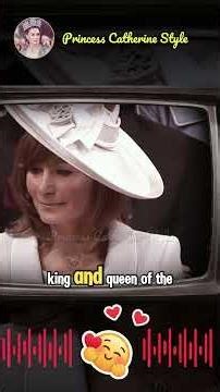 The 15th wedding anniversary of the Prince and Princess of Wales
