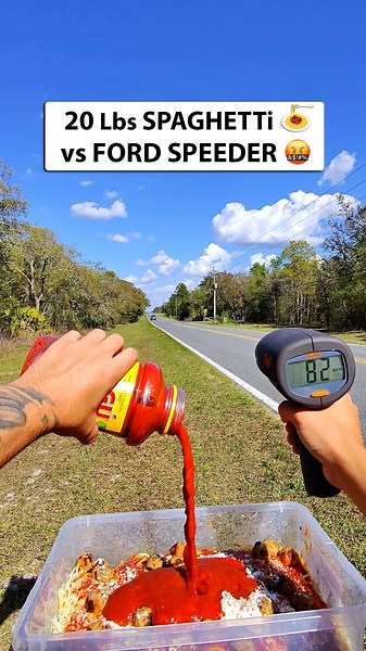 Throwing SPAGHETTI 🍝 at FORD Speeder 🤬