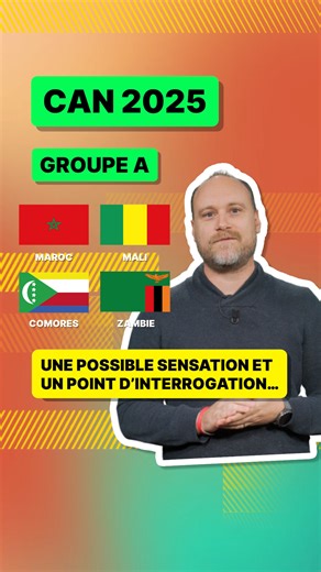 🇲🇦 Maroc, 🇲🇱 Mali, 🇰🇲 Comores et 🇿🇲 Zambie. Telles sont les quatre équipes en lice dans le groupe A de la CAN 2025. ➡️ Les Lions de l'Atlas partent favoris, même si les Aigles espèrent leur mener la vie dure. Les Coelacanthes essayeront de reproduire leur exploit de 2021 en réussissant à s'extirper du groupe. Les Chipolopolo font figure de grande inconnue. 📲 Les précisions d'Antoine Grognet, journaliste au service sports de RFI #CAN2025 #AFCON2025 #CAN #football #morocco2025 | RFI