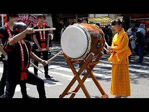 八丈太鼓さつま会 六実桜まつり 2018/04/08