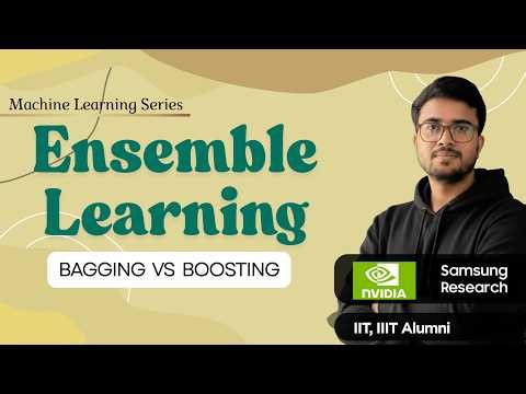 11.23c Bagging, Boosting, Stacking & Voting | Ensemble Learning