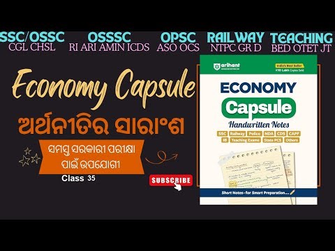 General Knowledge Arihant Economy Summary Class 35 for upcoming Govt Exams II Business Helpline