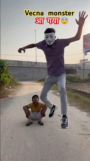 Vecna Monster Ka Attack! 😱⚡ Mask Man Ne Bacche Ko Bacha Liya