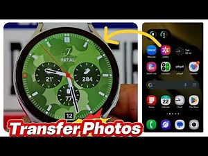 Samsung Galaxy Watch ⌚️ How to Transfer Photos from your device to your Samsung watch 😊