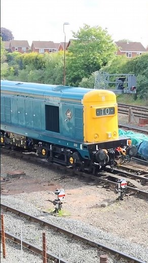 Class 20 disk loco at Kidderminster, SVR