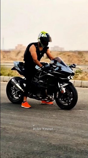 NINJAH2R ---- 400+ TOP SPEED 🚀 #kawasaki #h2r #bike #ninja
