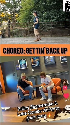 Teaser choreo Gettin Back up - country line dance