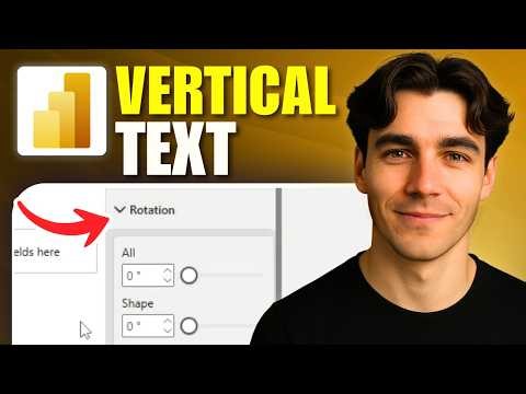 How To Add Vertical Text In Power Bi (Tutorial 2026)
