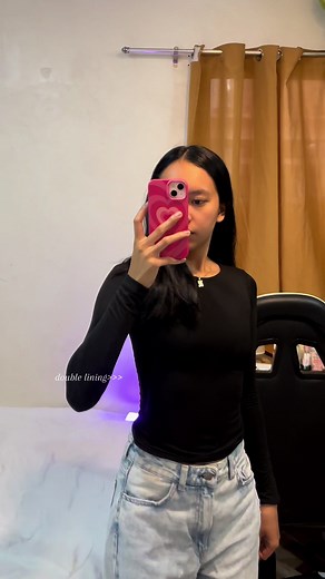 #longsleeve #doubliningtop #sale #buy1get3 #doubliningtop #ootd #trending