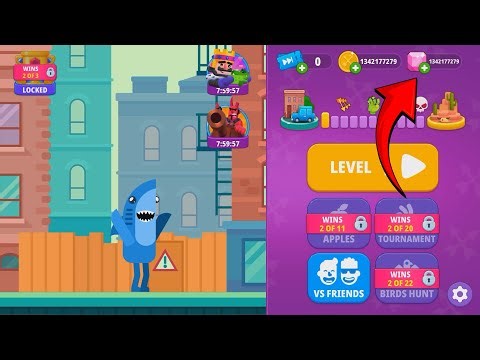 BOWMASTERS - COMO BAIXAR E INSTALAR APK COM MOD DE DINHEIRO INFINITO