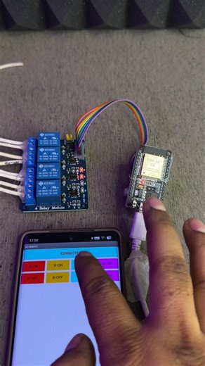 Engineer Shahid on Instagram: "Relay control using esp32 wireless connection"