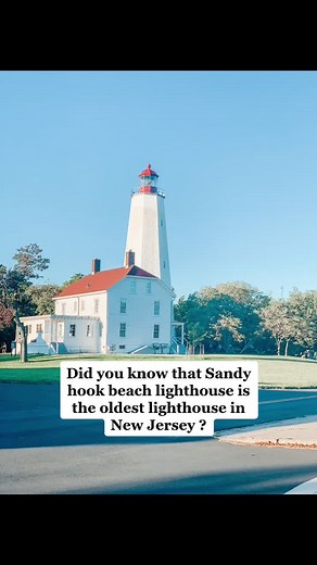Oldest Lighthouse in New Jersey: Sandy Hook Beach