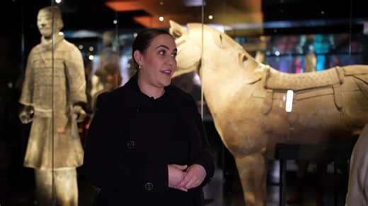 China's iconic terracotta warriors set up camp at WA museum