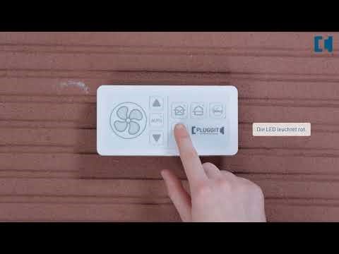 iconVent 160 - Filteralarm zurücksetzen - Push Steuerung ICV160C - Schritt-für-Schritt