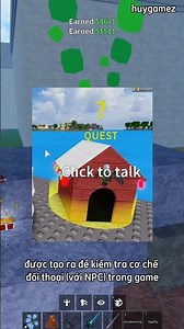 NPC đầu tiên trong blox fruits #roblox #shorts