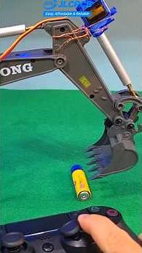 This SHOULDN’T work… (excavator with $2 servo)