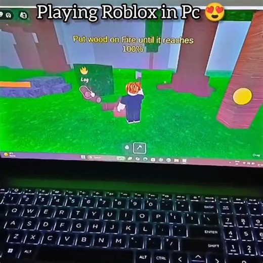 “From Mobile to PC… Roblox Shock 😳#roblox #robloxpc