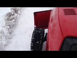 Toro Wheel Horse 520Lxi 5xi Series Plowing Snow