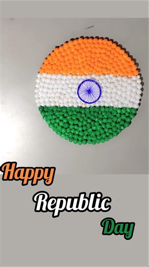 Republic day Tricolour wall Hanging School decoration ideas #shorts #republicday #papercraft #art