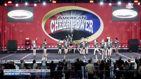 United by SHC - pythons [2026 L2 Junior - Flex - D2 - Small - B Day 1] 2026 Cheer Power Grand Nationals