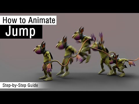 Jump Animation Step-by-Step Guide | How to create Jump Animation | Maya Jump Animation Tutorial