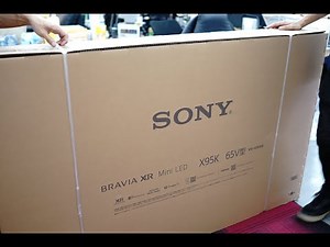 SONY 最高峰液晶TV BRAVIA XRJ-65X95K店頭展示顛末記