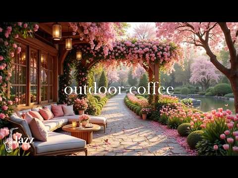 Spring Garden Jazz 🌸 Fresh Morning Ambience for Relax, Study & Peace