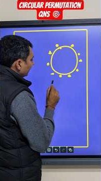circular Permutation #cat2026 #catprep #sogosir #srccgbo #srccgbo2026 #missioncat #iima #iim #mba