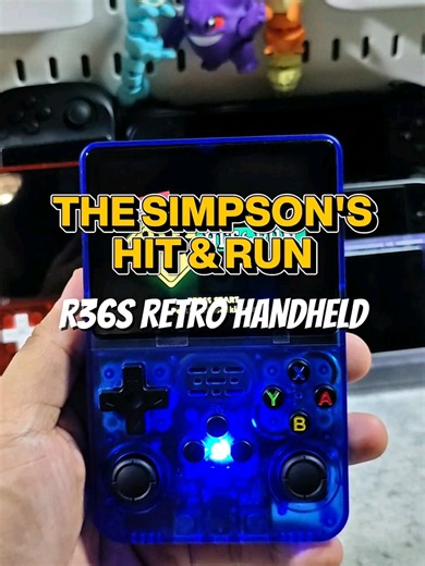 The Simpsons: Hit & Run on R36S Retro Handheld — Portable Retro Gameplay