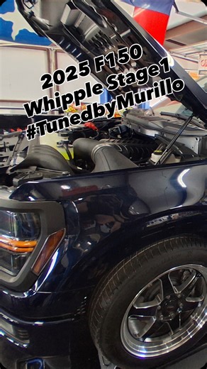 Did our first “2025” Ford F150 @whipplesuperchargers aka Mexican GTR. Besides “thinking” I bricked the ECU for a minute😬, it went GRRRRReat! I was only holding my tongue the wrong direction. It made really good and reliable numbers!! Thank you @chopshernandez and Jaime Martinez for the opportunity and let’s go E85 next and turn the boost up!! #murillomotorsports #hptuners | Mike Murillo Racing