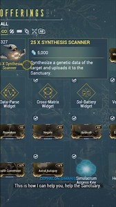 Warframe Scanners #warframe