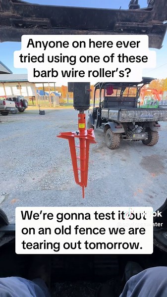 Efficient Barb Wire Roller for Farm Fencing