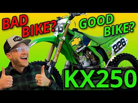 Kawasaki KX250 TWO STROKE BREAKDOWN - Is the KX250 a GOOD BIKE?