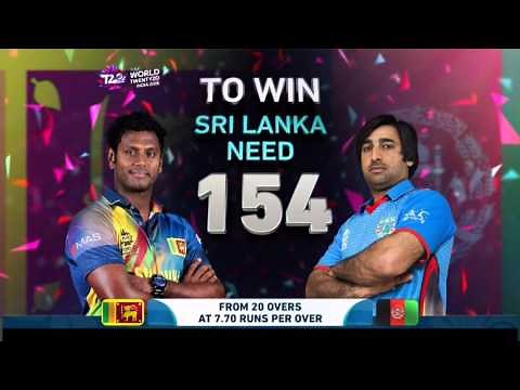 ICC #WT20 Sri Lanka v Afghanistan Cricket Match Highlights