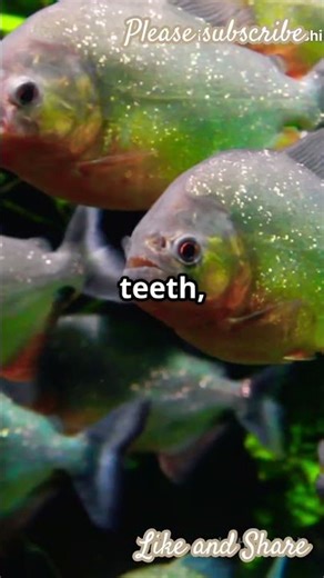 Piranhas: The truth behind the Myths! #deepsea #factsvideo #oceanexploration #aquarium