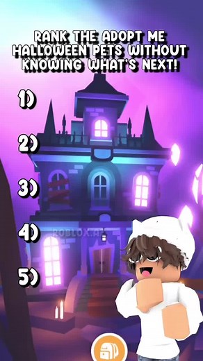 Ranking Adopt Me Halloween Pets Challenge