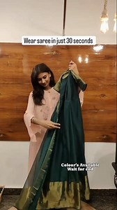 1.2M views · 10K reactions | ⚡30 Secounds Gown Saree⚡ Product...