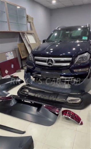 #mercedesbenz #gl #conversation #kit #installation #done #nagpur #automobile #modfication #bodykits