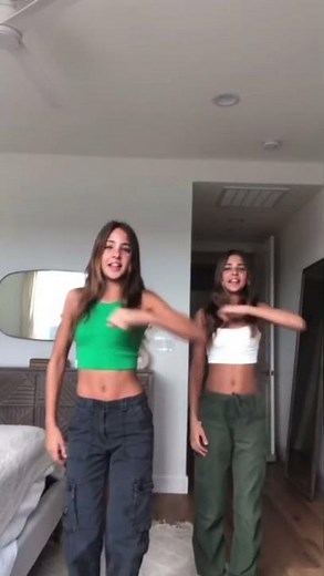 No Fear ❤️‍🔥 - IG Reel | Clements Twins #clementstwins #avamarie #leahrose #twins #dance #nofear