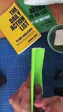 Creating you own A6 booklet for the Ivy Lee Method Part 2