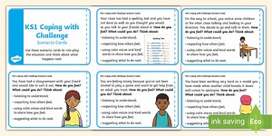 KS1 Coping with Challenge Scenario Cards