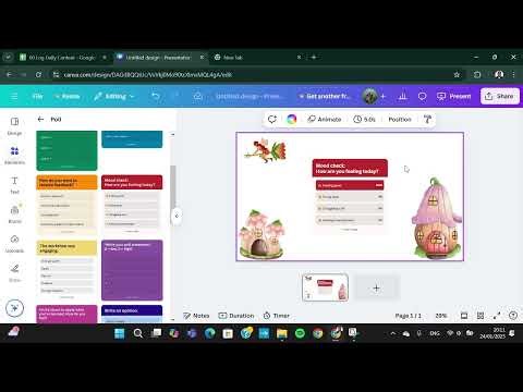 How to Create a Poll using Canva | Easily Create a Poll with the Templates